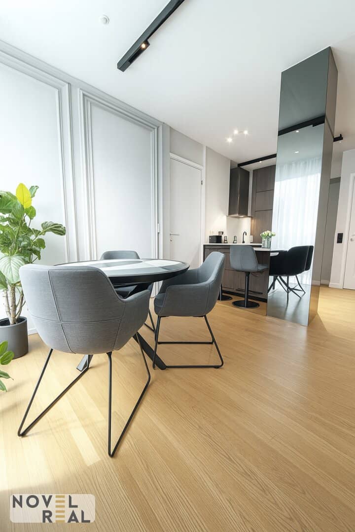 Wohnung am Donaukanal mit Weitblick und Loggia