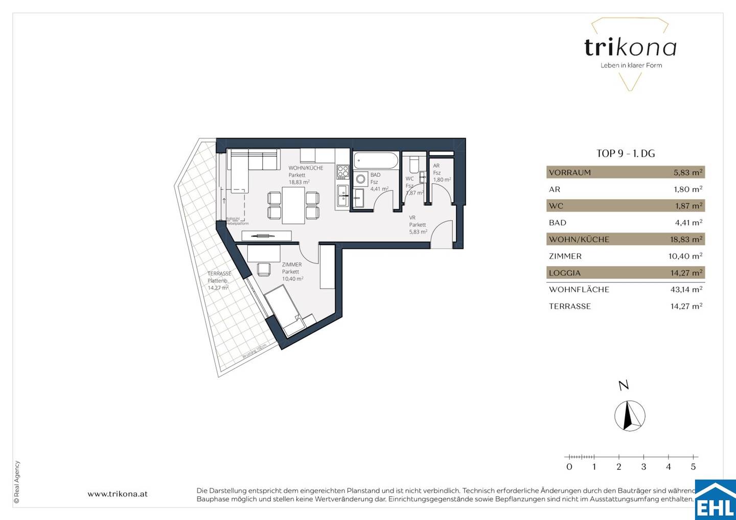 Vorsorgewohnung new build with modern technology