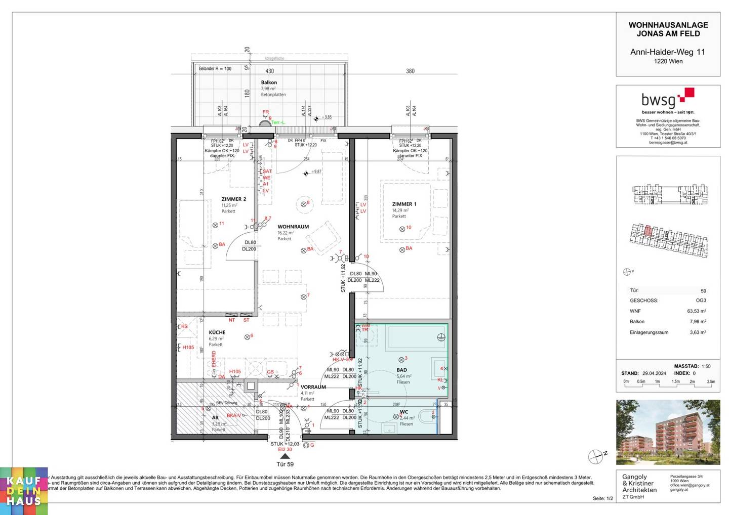 New build apartment near Hirschstettner Badeteich
