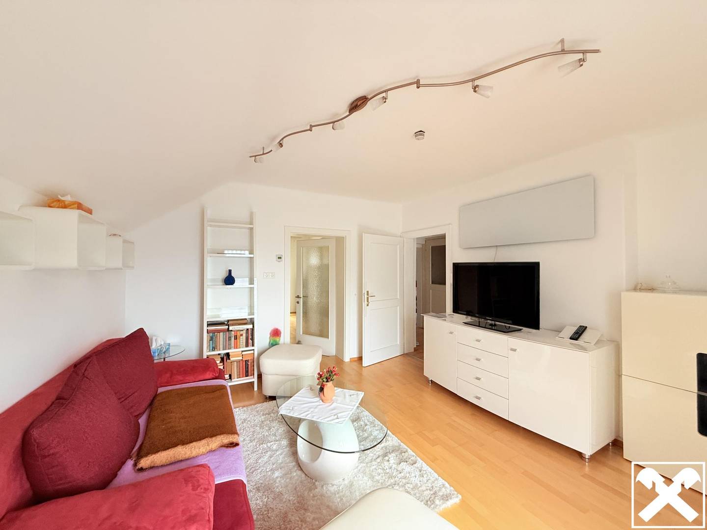 Wohnung mit Gartenanteil und Garage im ruhigen Umfeld