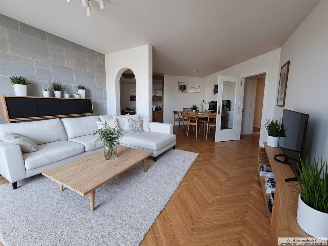 Wohnung mit großzügiger Terrasse und Sauna
