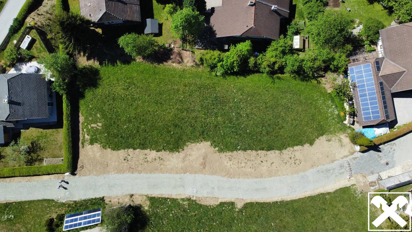 Baugrundstück mit Panoramablick