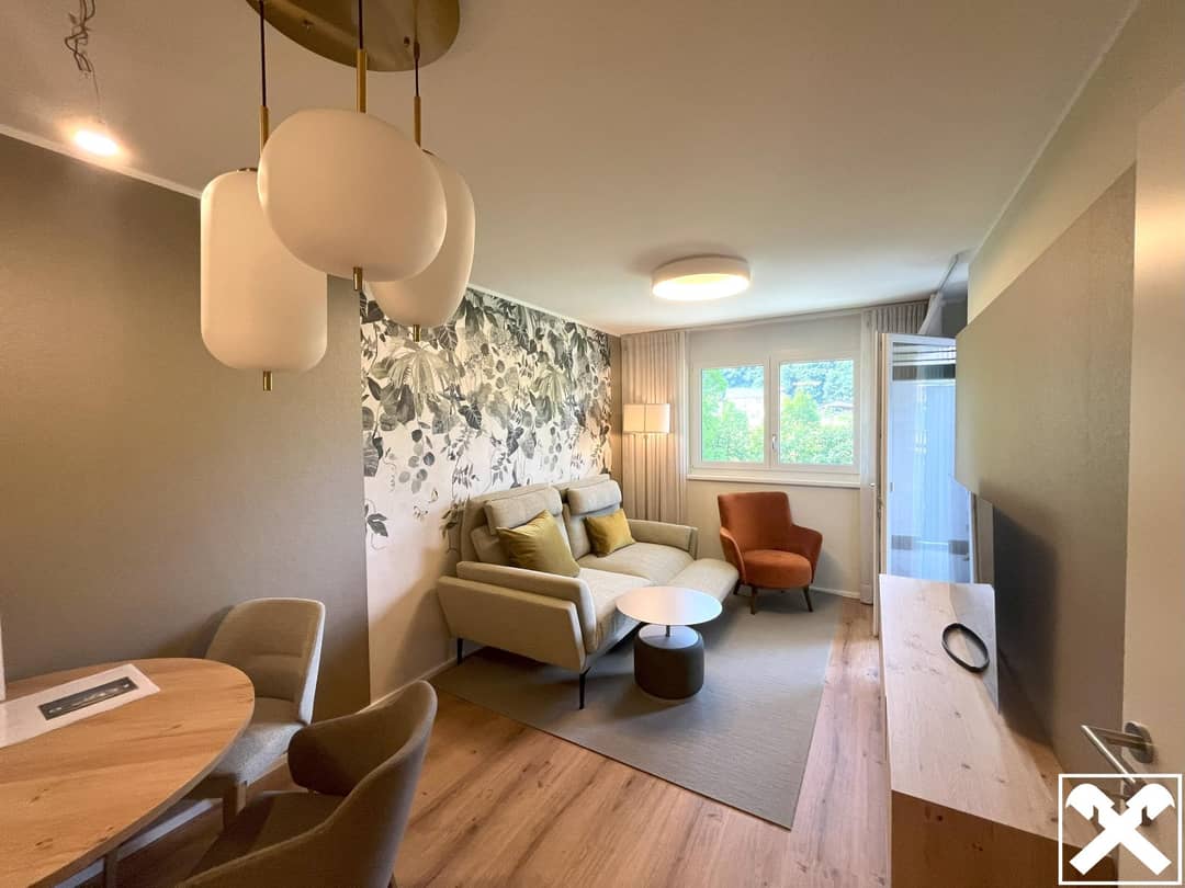 Barrier free apartment with assisted living option