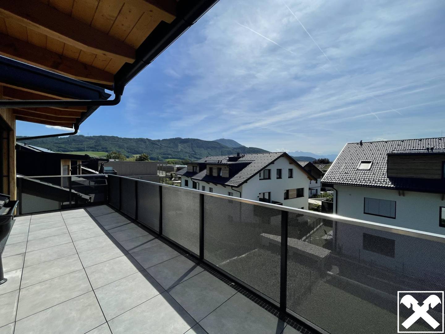 Dachgeschosswohnung New Build Balcony Southwest