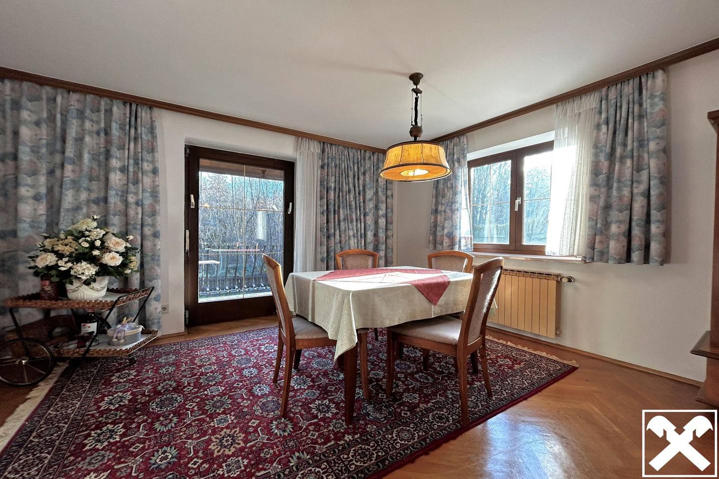 Einfamilienhaus mit großem Garten in Sam