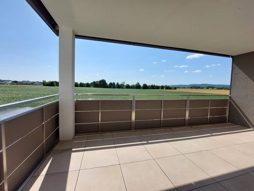 Newly built apartment with balcony on the first floor