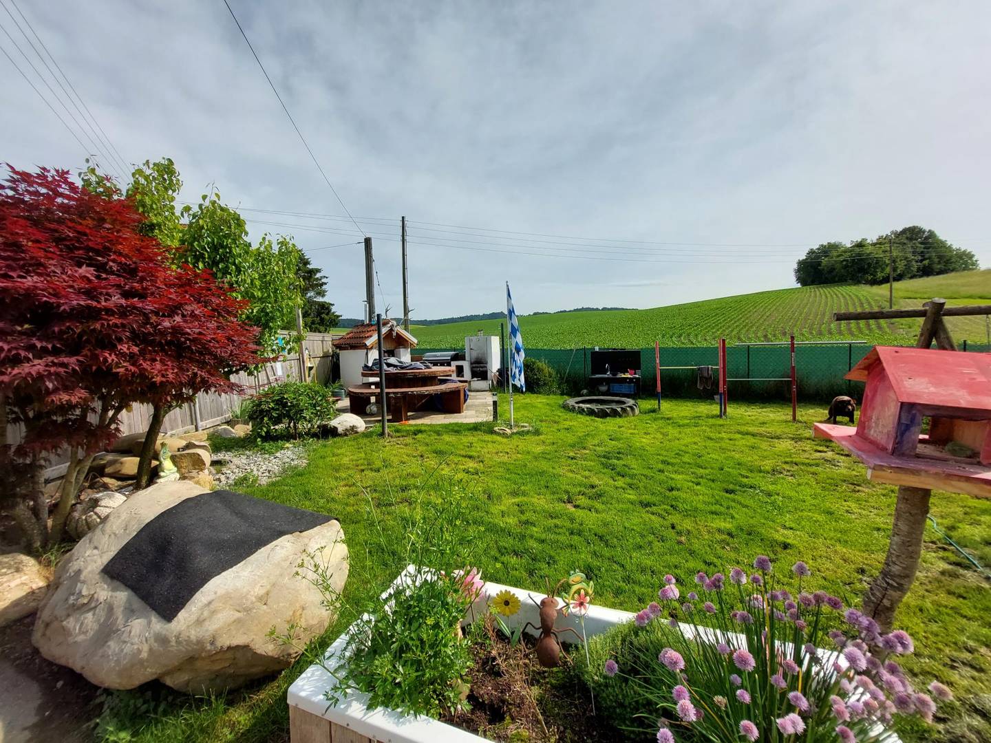 Einfamilienhaus mit schönen Garten in Aspach