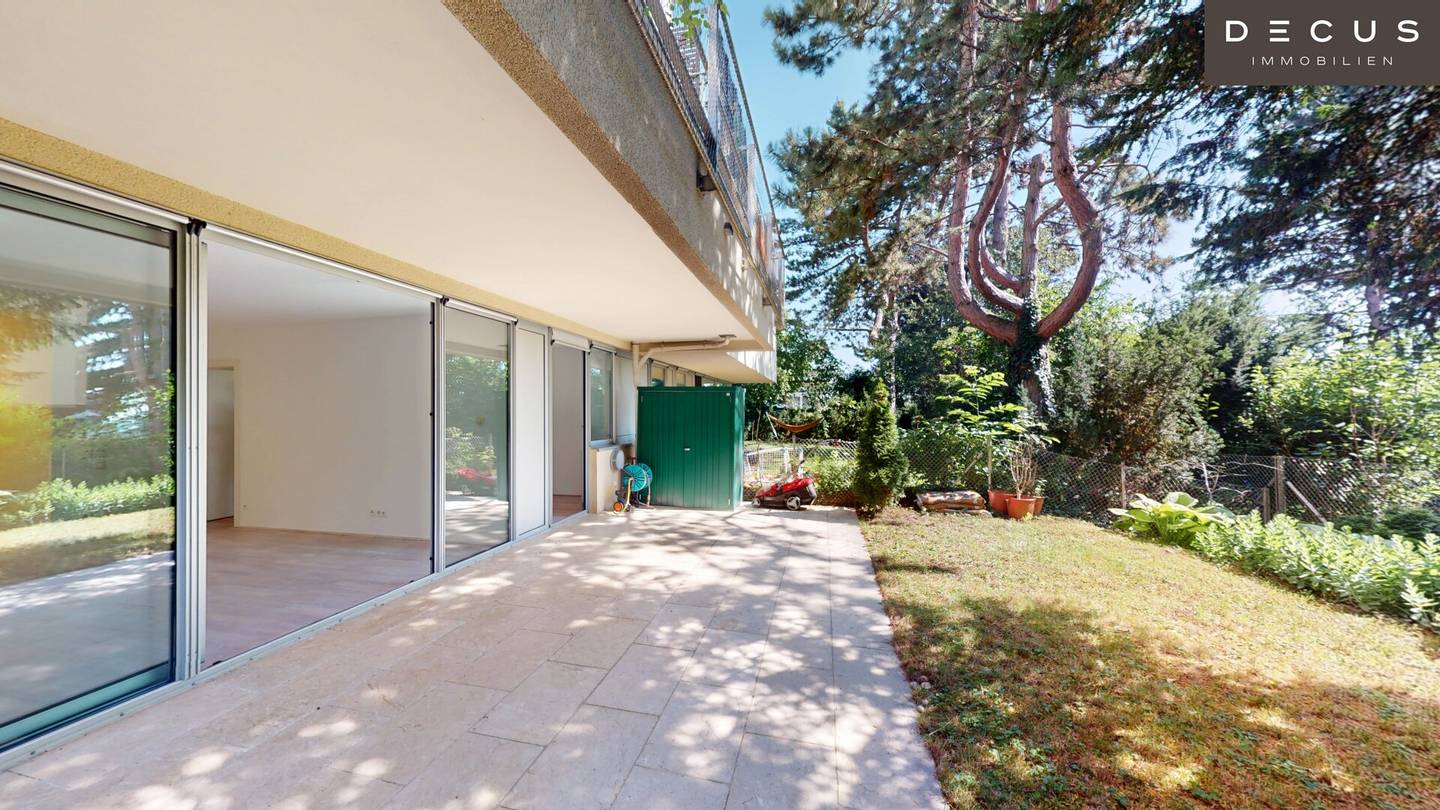 Apartment with garden and terrace including garage