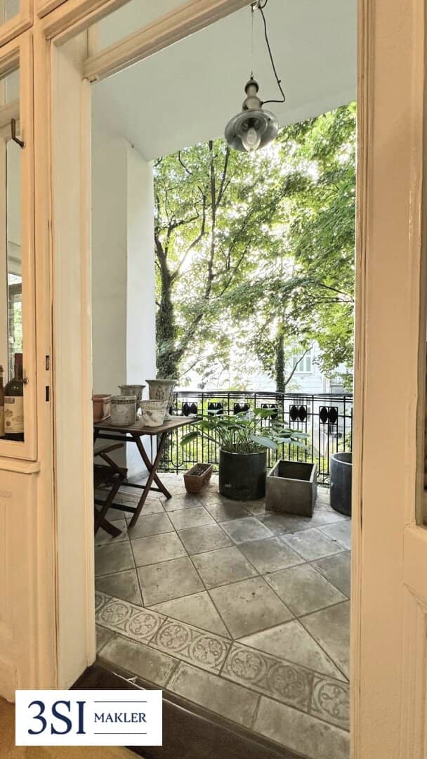 Wohnung nahe Hundertwasserhaus helle Loggia grüne Lage