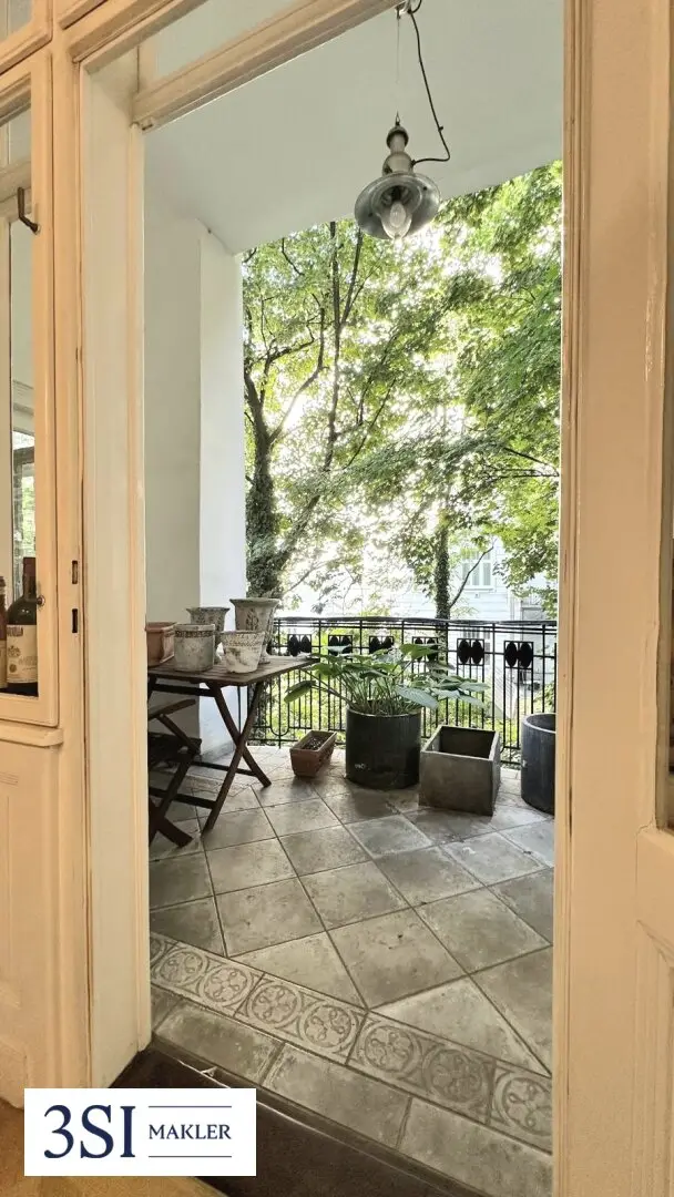 Wohnung nahe Hundertwasserhaus helle Loggia grüne Lage