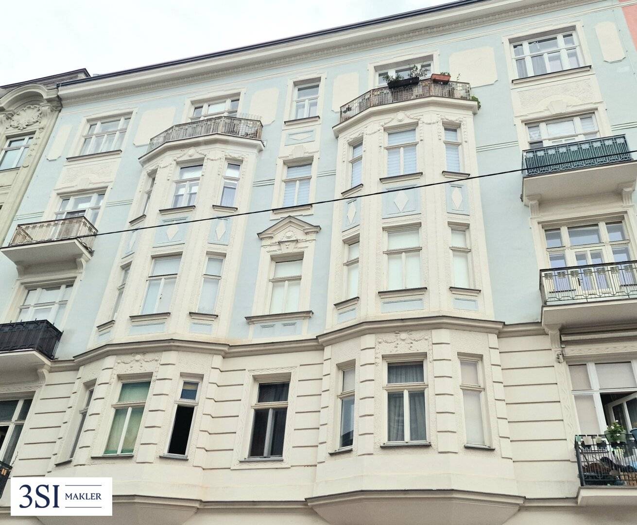 Wohnung nahe Hundertwasserhaus helle Loggia grüne Lage