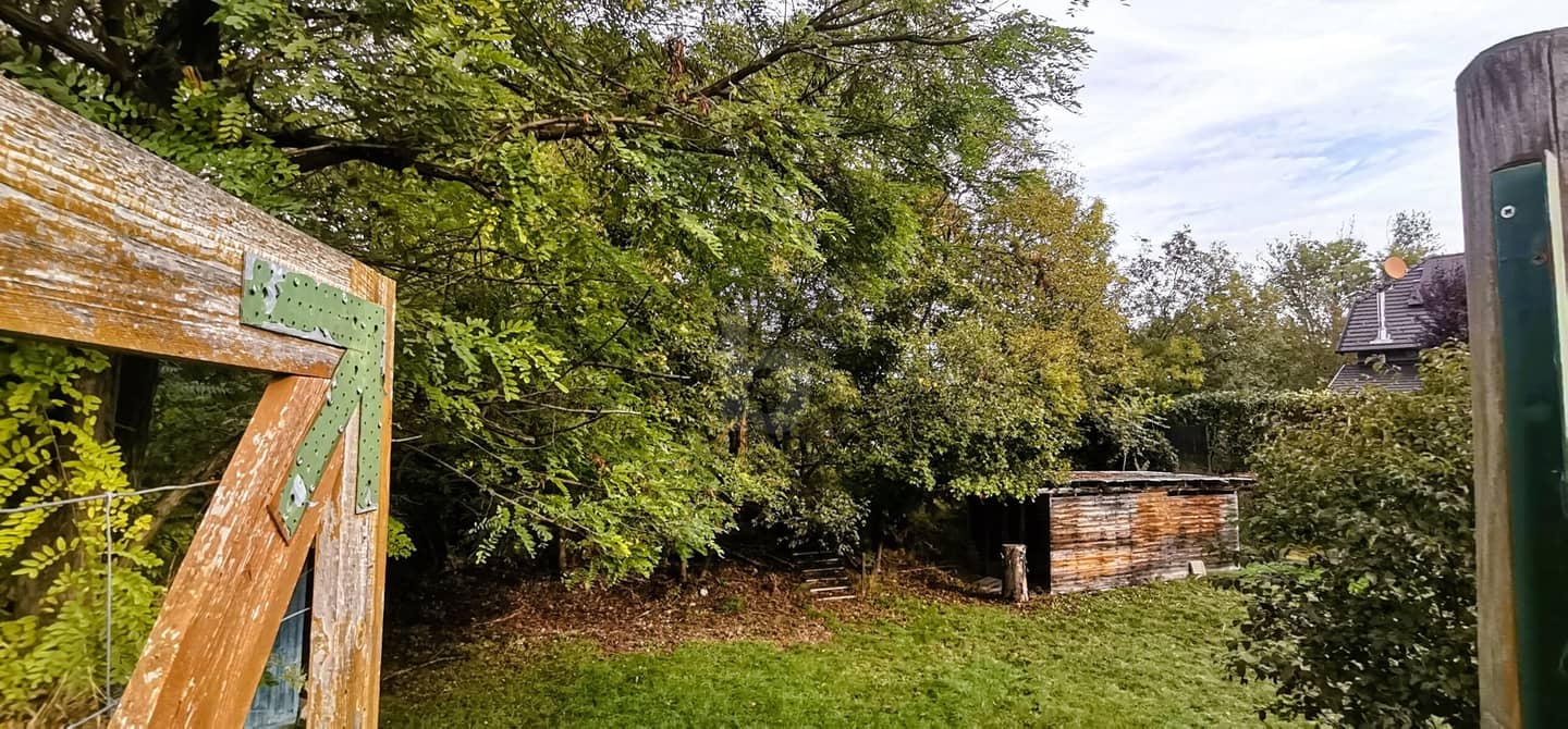 Idyllic apartment with stream access and green view
