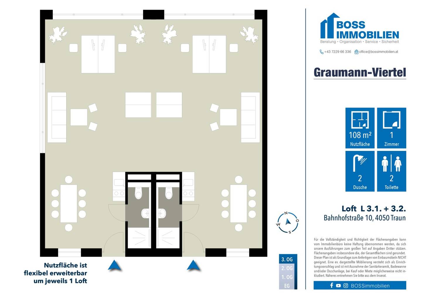 Office Space in Graumann District, Traun