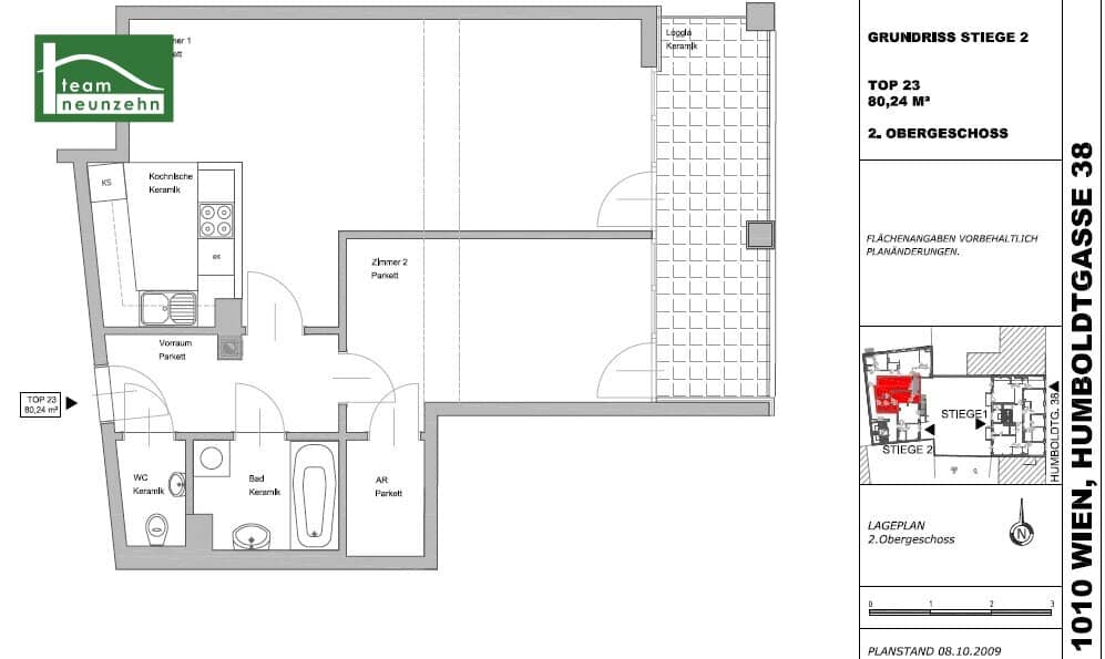 Ruhige 2-Zimmer-Wohnung Favoriten