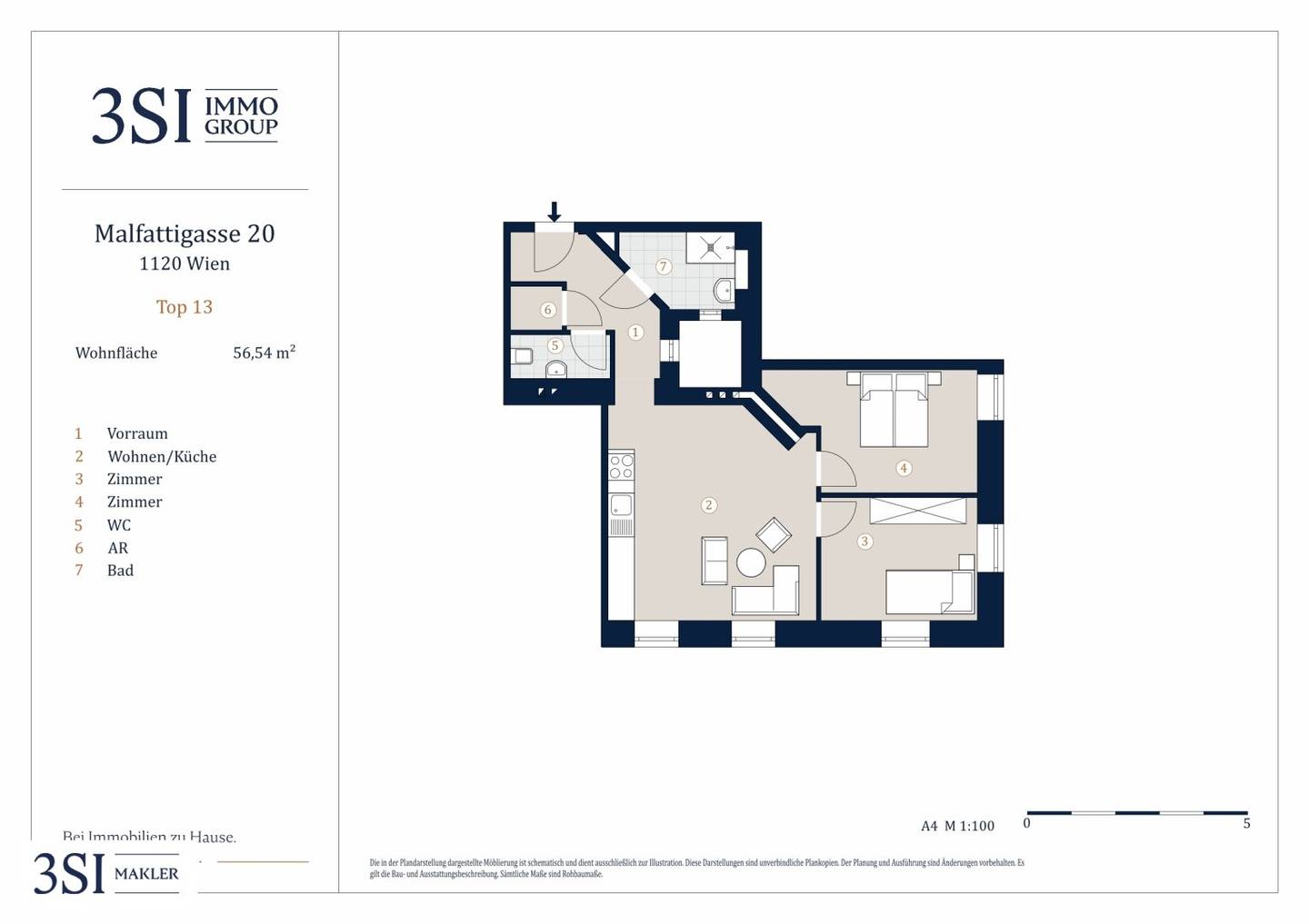 Apartment first occupancy in historic building with premium fittings