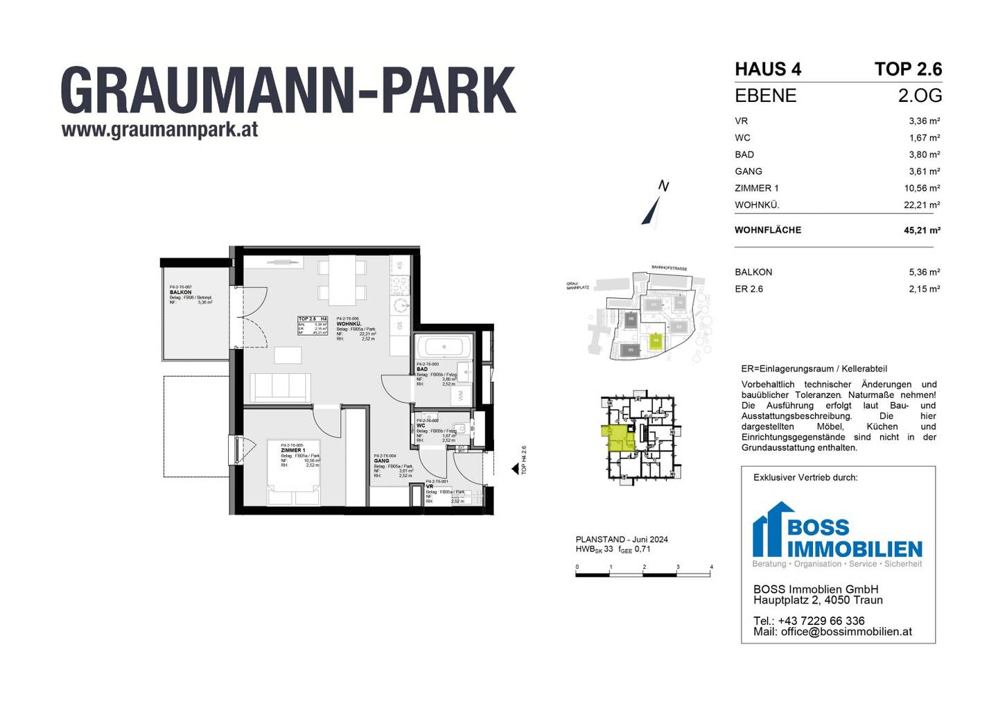 Brand new Graumann Park apartment with balcony