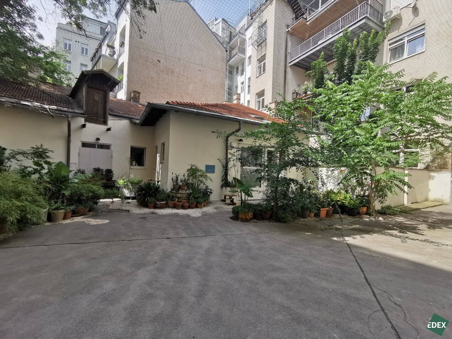 Versatile commercial space with courtyard parking, tenanted indefinitely, ideal investment property directly on the U3