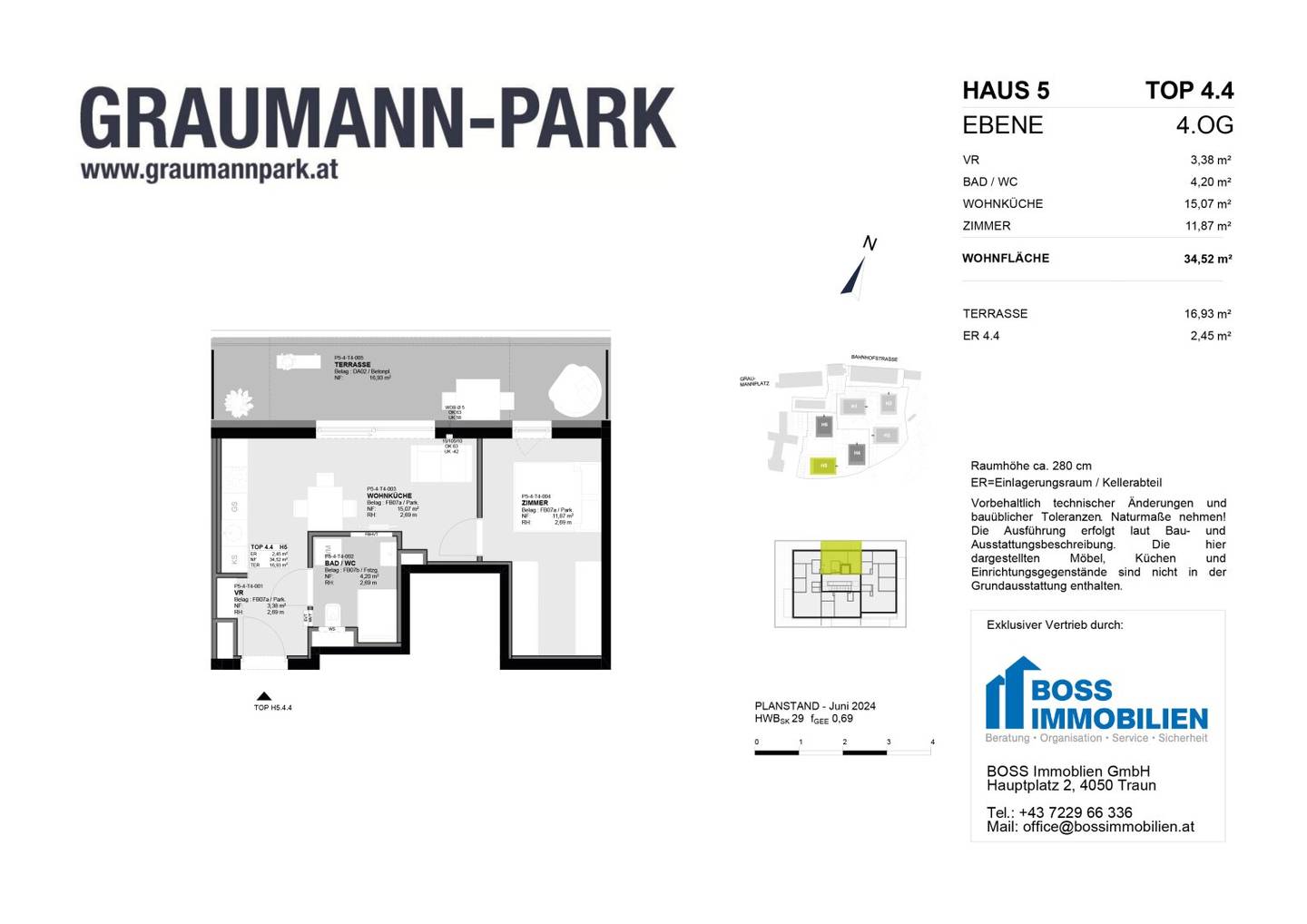 Apartment new build first occupancy Graumann Park