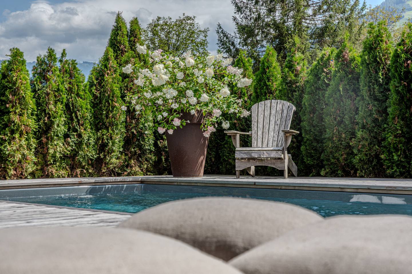 Einfamilienhaus in Kössen mit Bergblick und Pool, 289 m² Wohnfläche