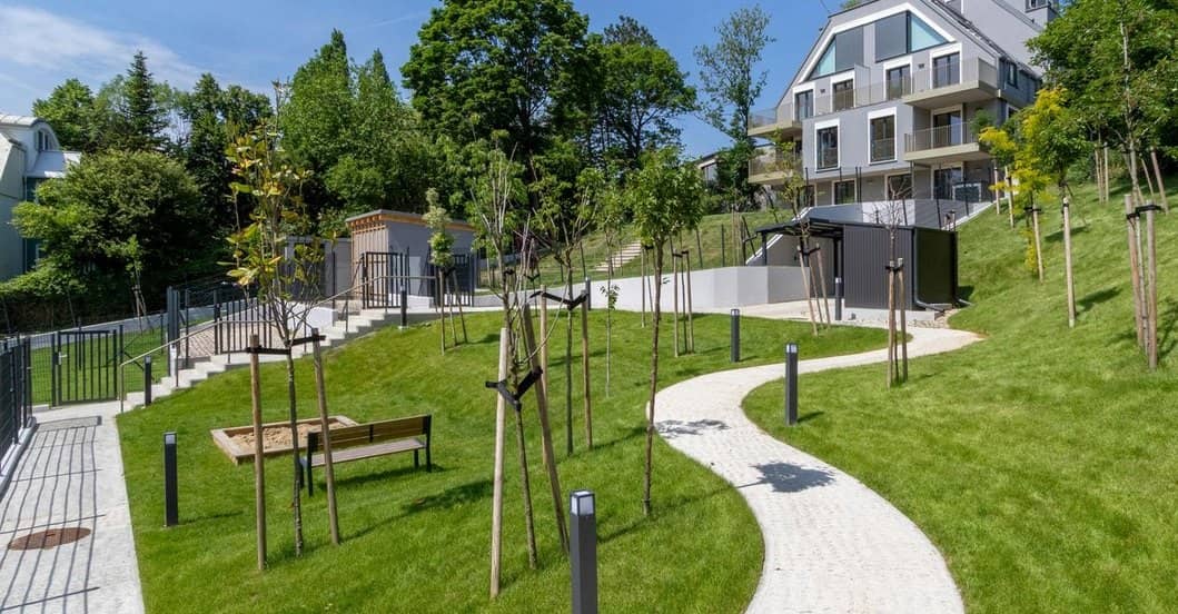 Neubauwohnung am Hackenberg mit Balkon