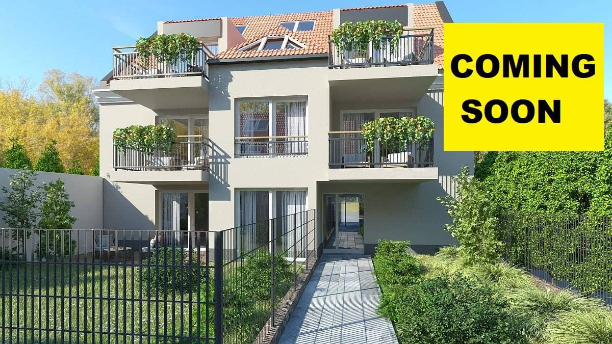 New build apartment Bisamberg with balcony in quiet location