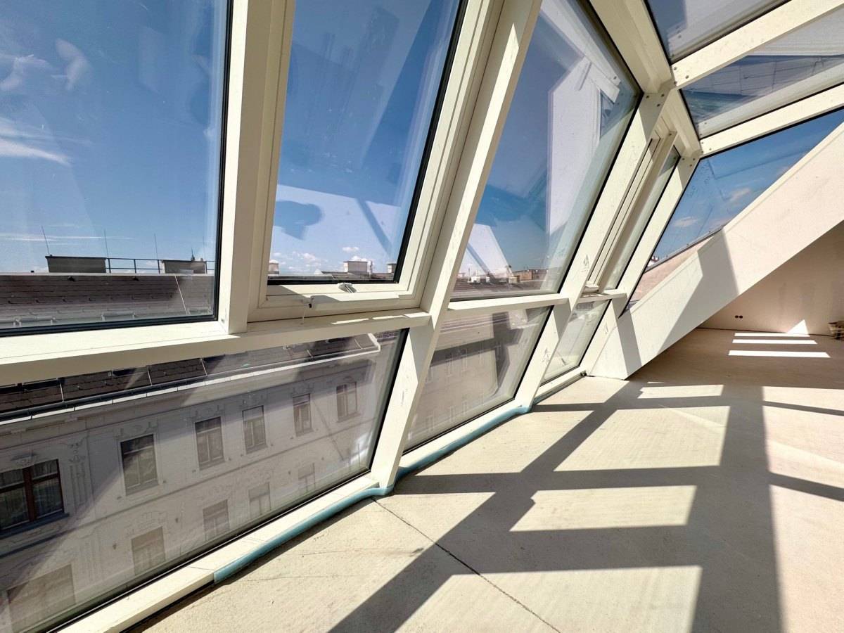 Maisonettewohnung im Dachgeschoss mit großer Terrasse
