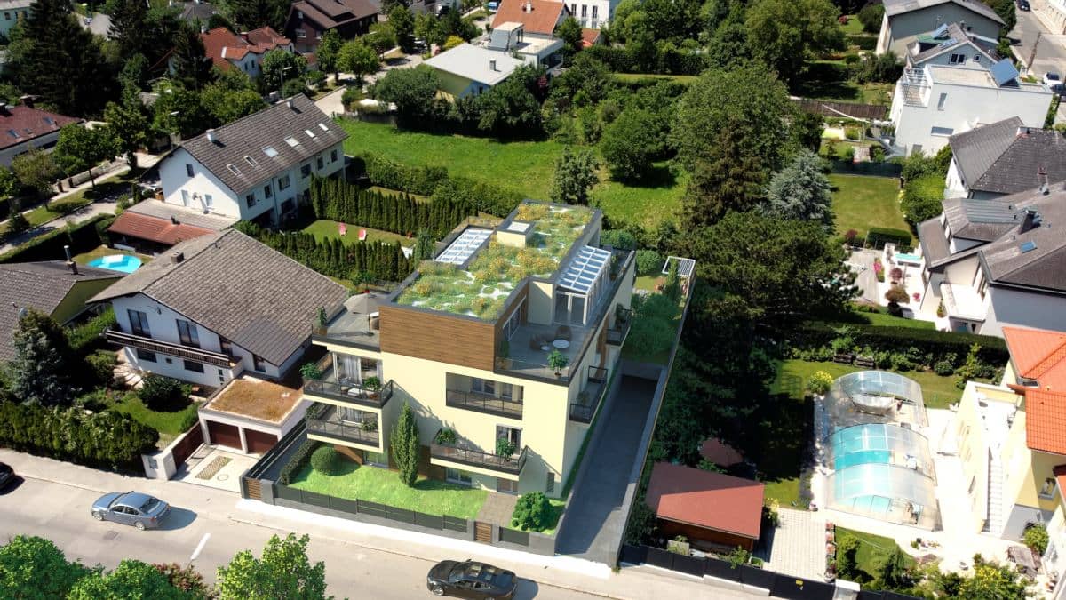 New build apartment with terrace near Laudon