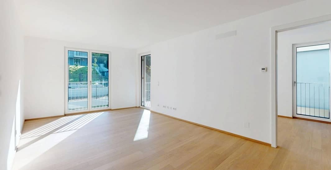 Dachgeschosswohnung im Grünen mit Balkon