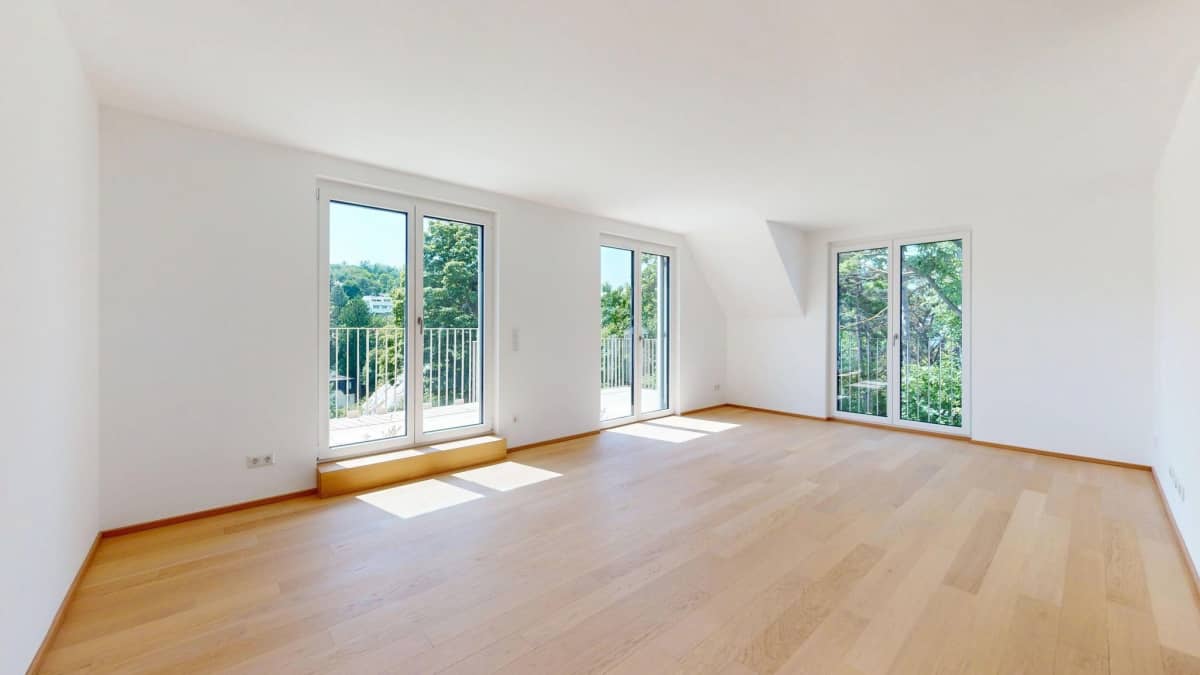 Neubau Wohnung mit Terrasse und Balkon