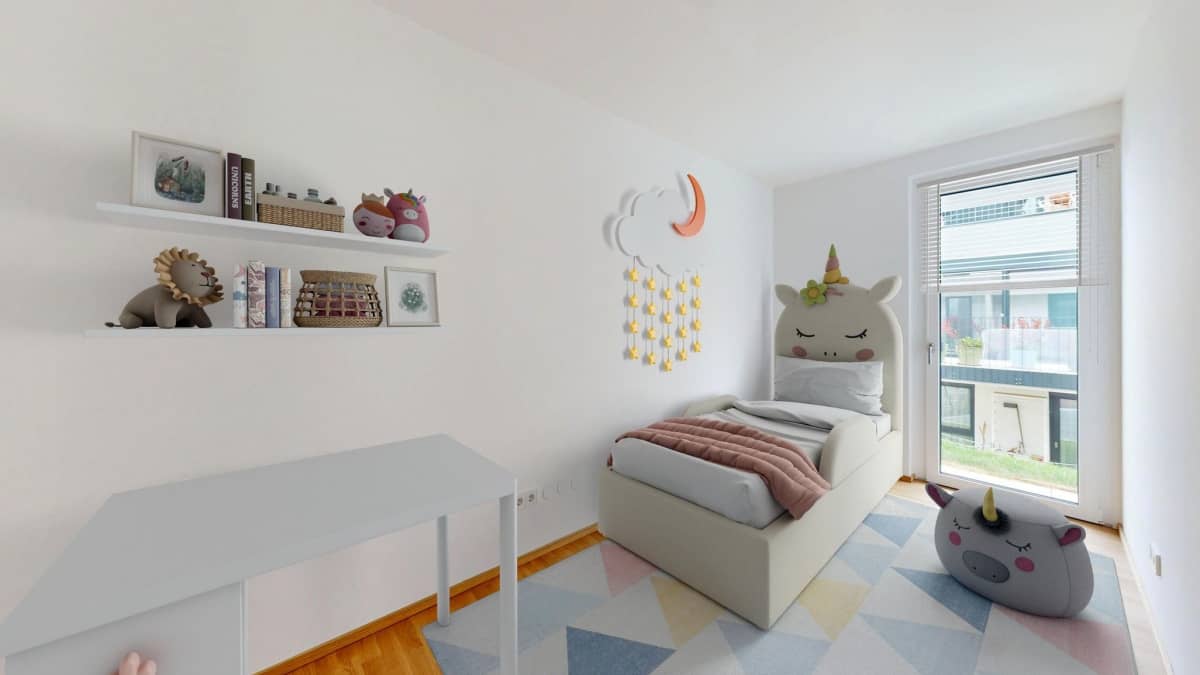 Erdgeschosswohnung Garten mit Panoramablick