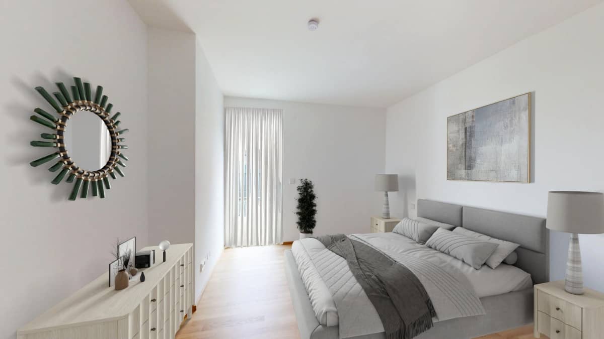 Erdgeschosswohnung Garten mit Panoramablick