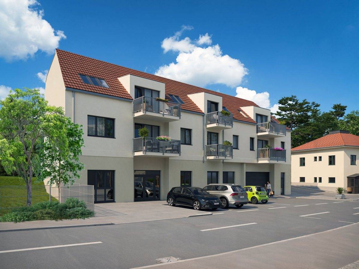 Erdgeschosswohnung Neubau Terrasse und Garten