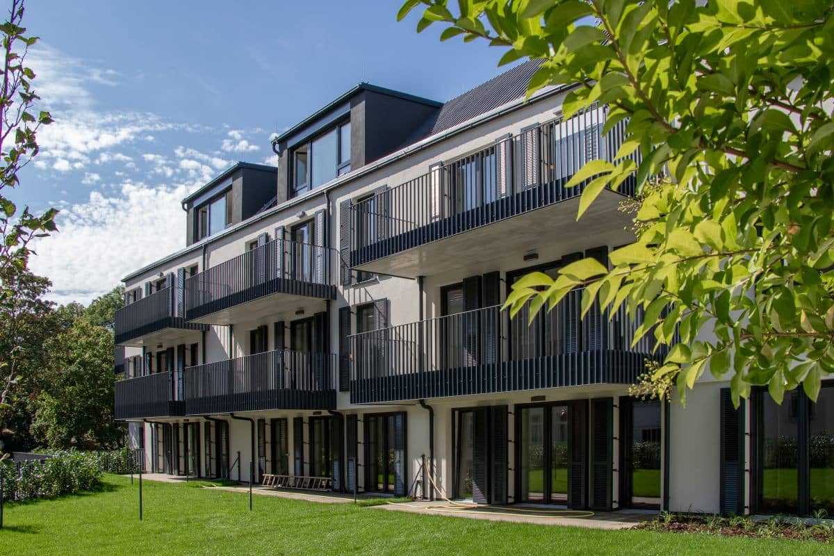 Apartment with garden and terrace in a new build