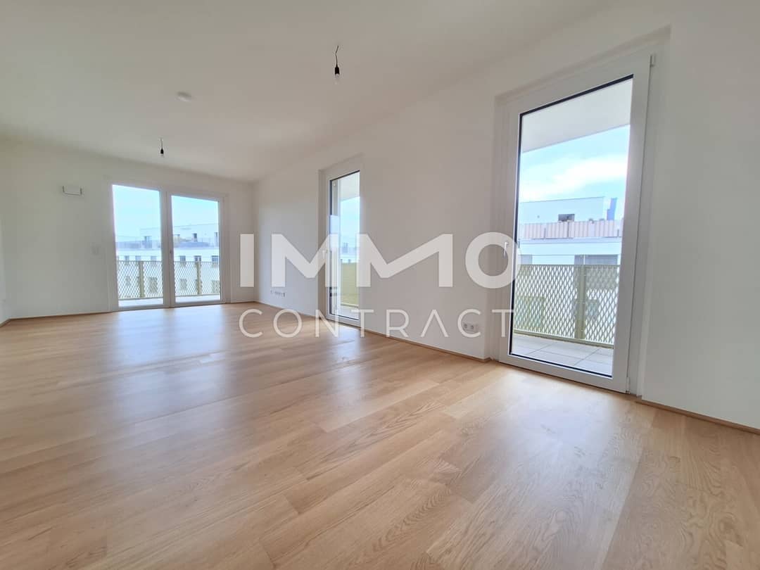 Erstbezug Wohnung in naturnaher Lage mit Balkon