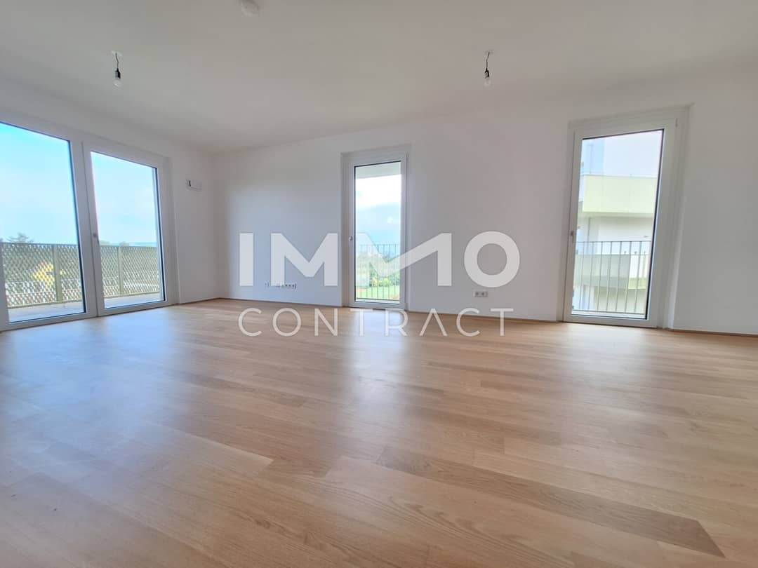Erstbezug Wohnung Hirschfeld Balkon