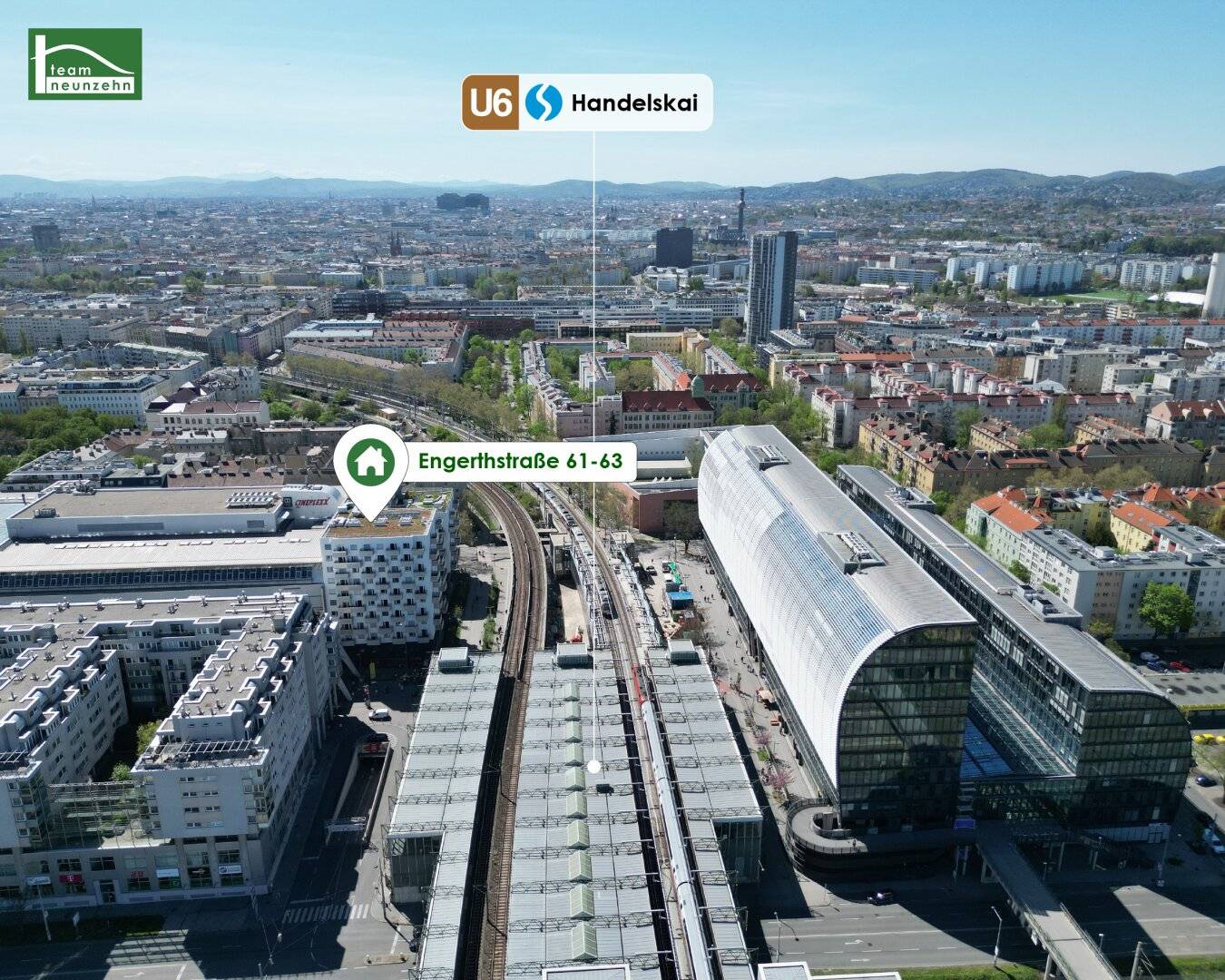 KAY – LIVING NEAR THE DANUBE – EXCELLENT INFRASTRUCTURE