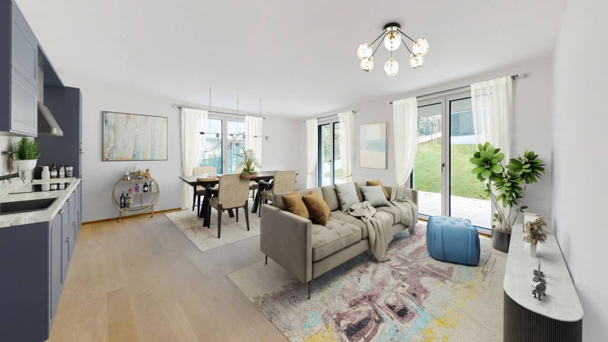 Neubau Wohnung mit Garten in Neustift am Walde