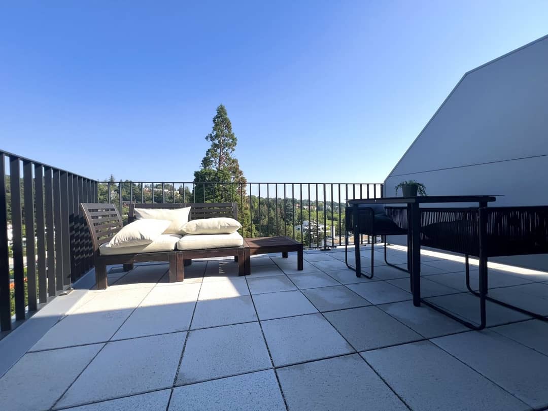 Wohnung mit Panoramablick und zwei Terrassen