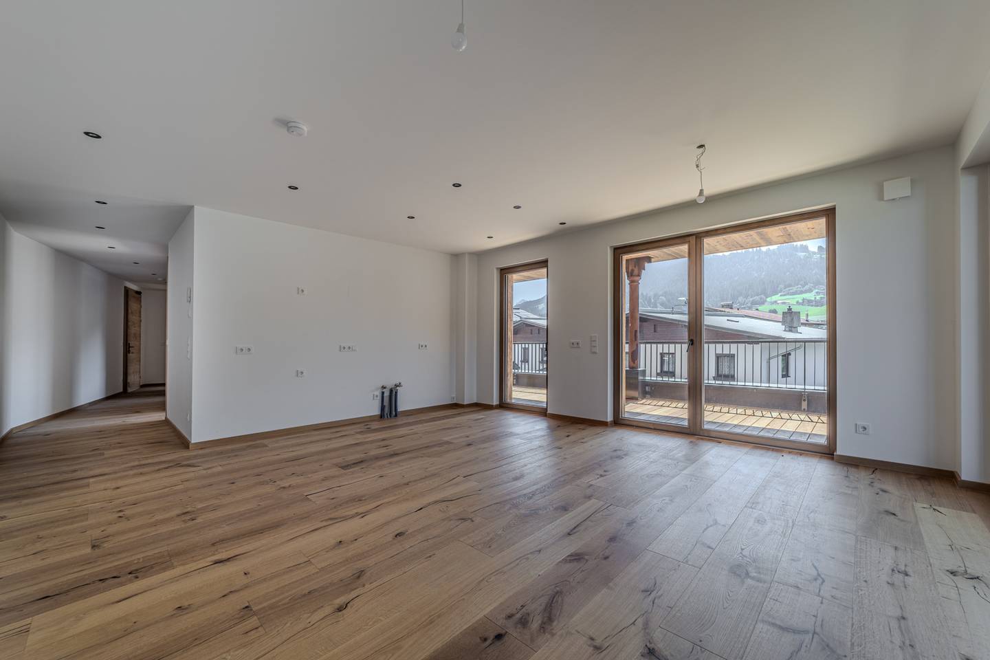 Attic apartment with panoramic view Wilder Kaiser near golf course