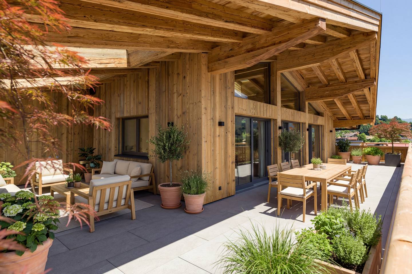 Sonnige Penthouse-Wohnung  Ski-In / Ski-Out