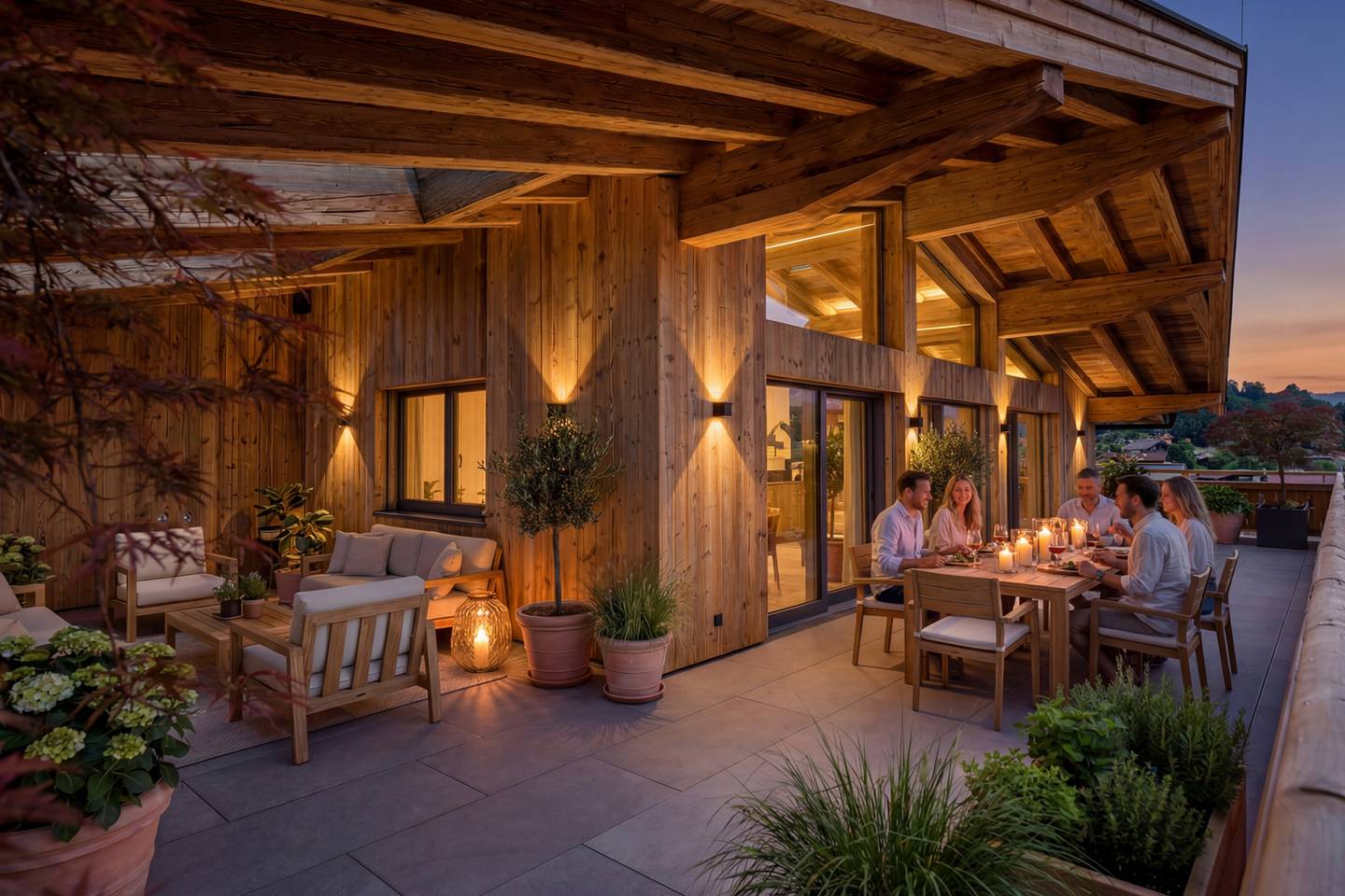 Sonnige Penthouse-Wohnung  Ski-In / Ski-Out