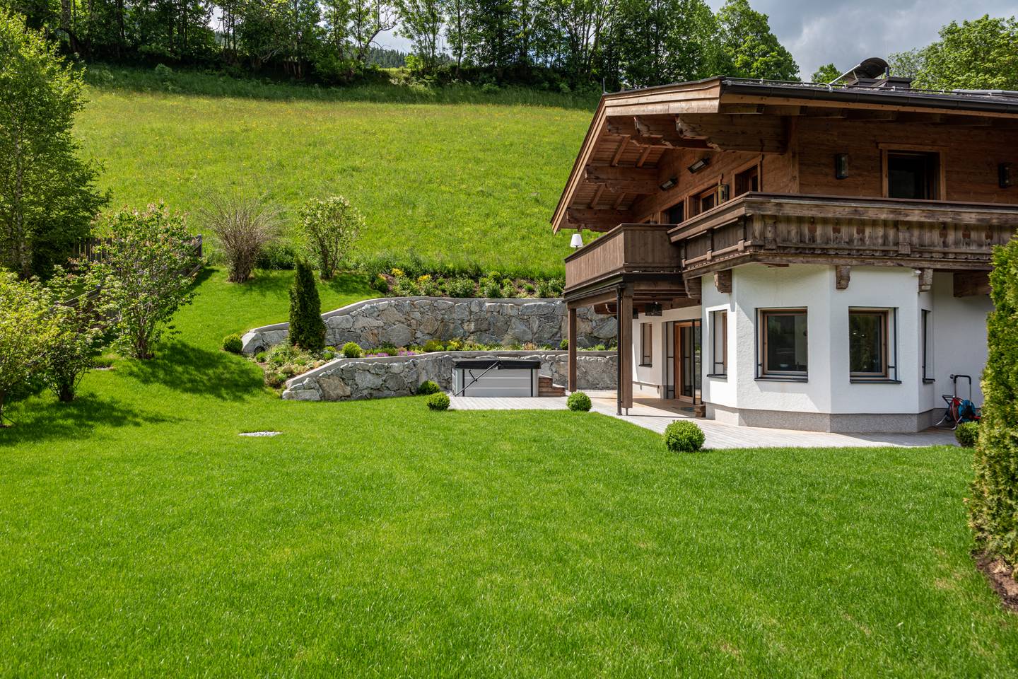 Erdgeschosswohnung mit Garten und Terrasse nahe Skigebiet