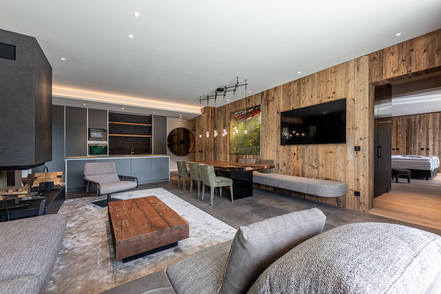Apartment in Aurach near Kitzbühel with private swimming pond and terrace