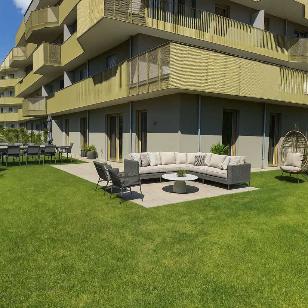 Erdgeschosswohnung mit Garten Erstbezug