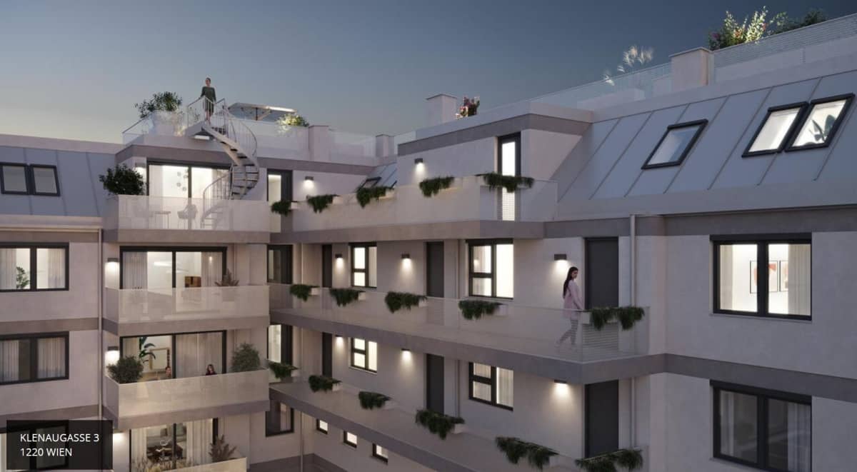 Maisonette apartment with garden and terrace