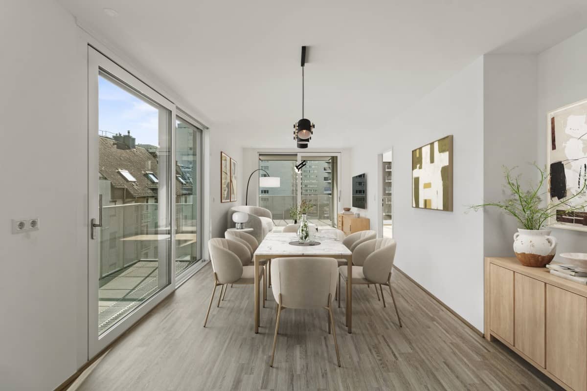 Wohnung im Neubau mit Loggia und Balkon nahe U1