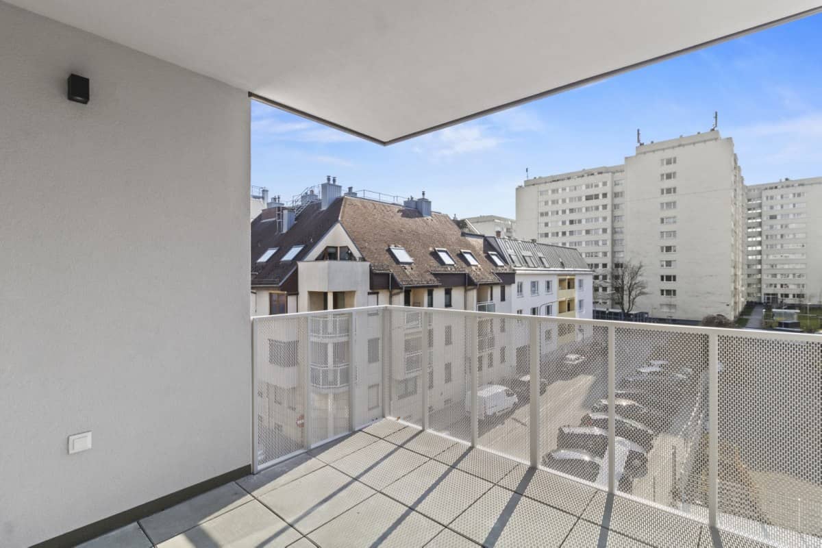 Wohnung Neubau U1 Kagraner Platz zwei Balkone