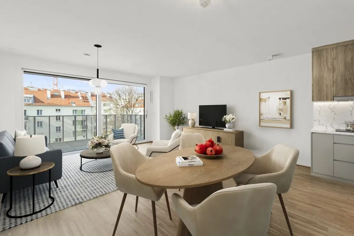 New build apartment no commission Kagraner Platz