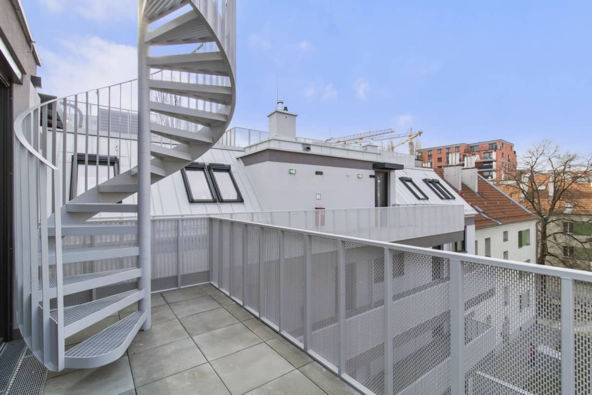 Dachgeschosswohnung mit großer Dachterrasse
