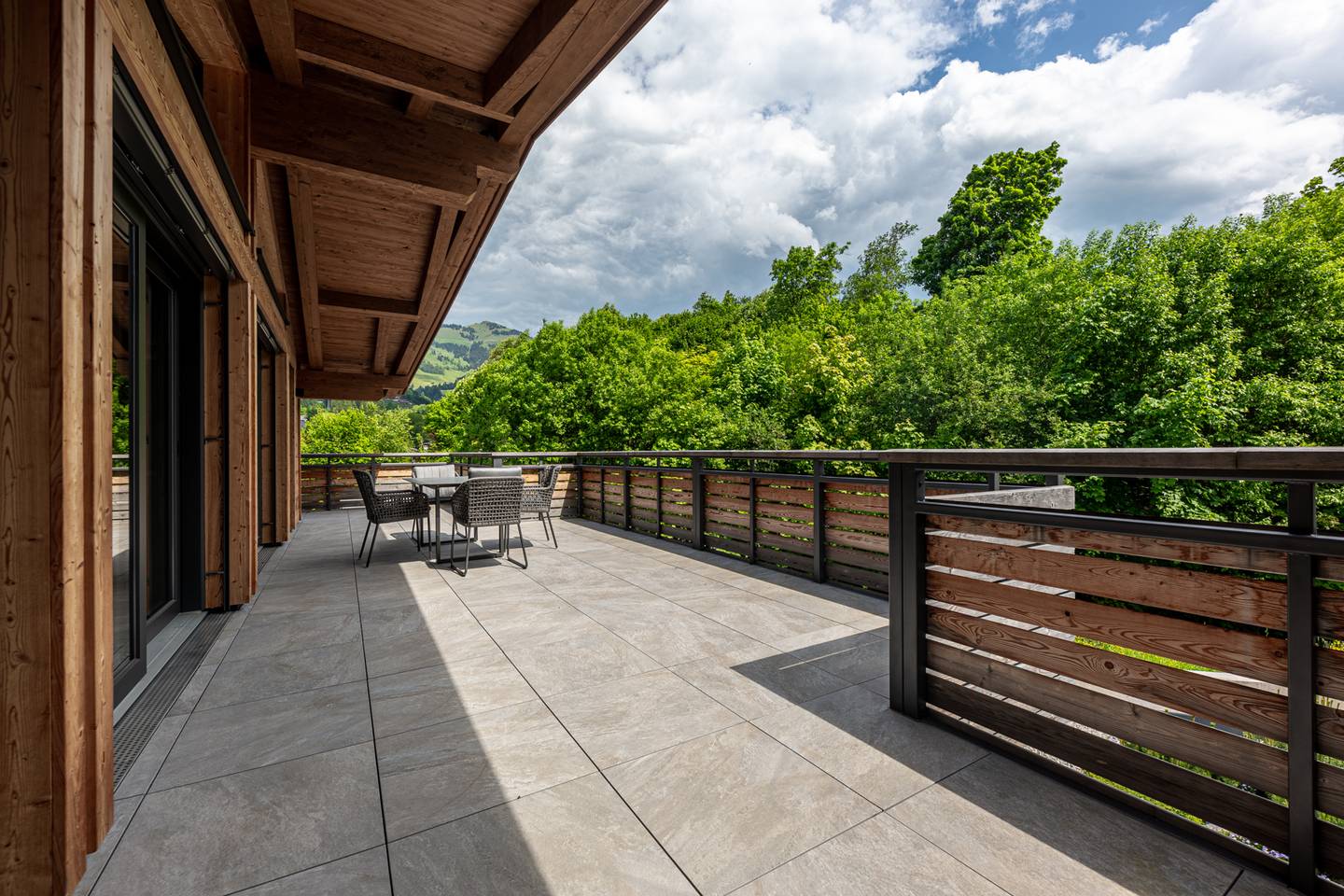 Penthouse near the Hahnenkammbahn with sauna
